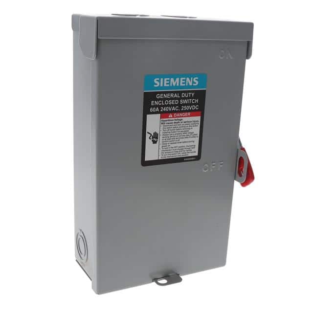 GF222NA GDSS FUS 2P3W 240V 60A NEMA 1 SE