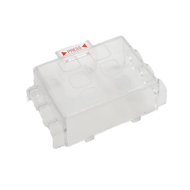 BLC-106-C REGULAR FUSE BLOCK, 6 POLE COVER