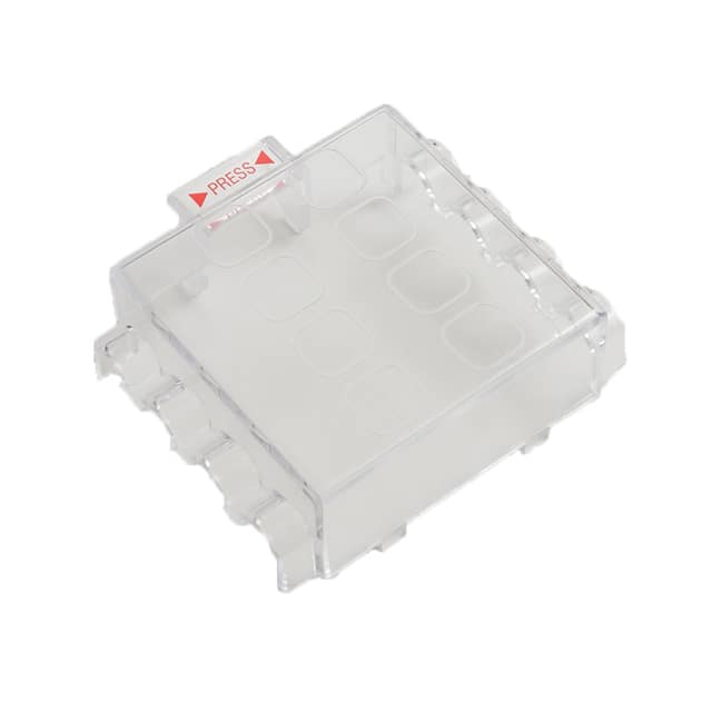 BLC-108-C REGULAR FUSE BLOCK, 8 POLE COVER