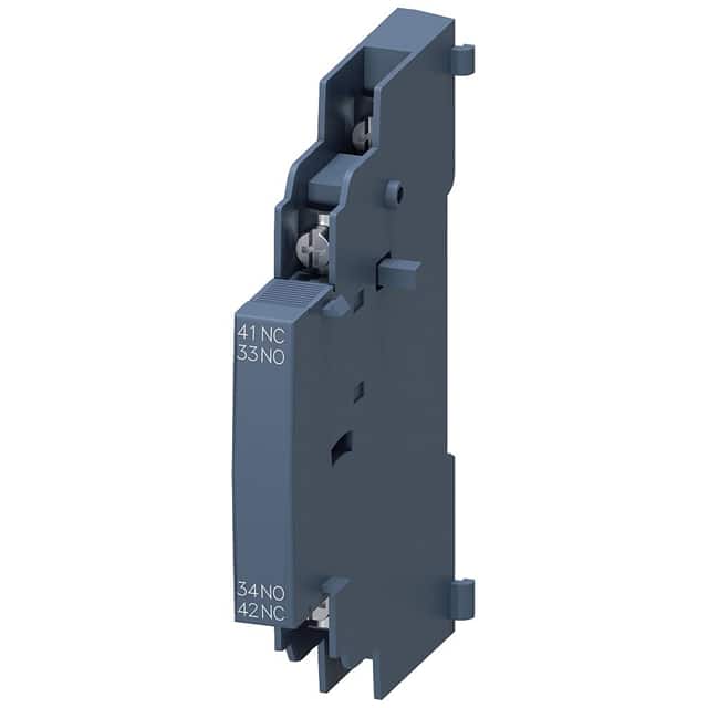 3RV29014A LATERAL AUX SWITCH 1NO+1NC RING