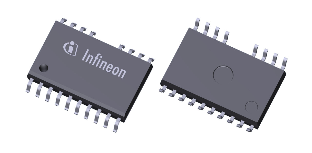 2ED020I12-FI The Infineon 2ED020I12-FI is a Dual IGBT Driver IC designed for high voltage applications. It operates up to ±1.2 kV with a power supply range of 14-18V.