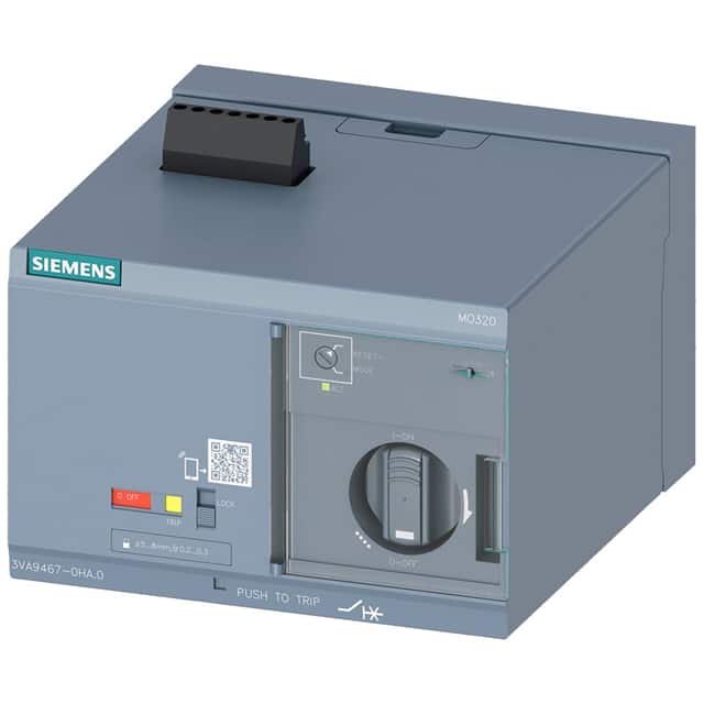 3VA9447-0HA10 BREAKER 3VA6 600A MOTOR OPER 24