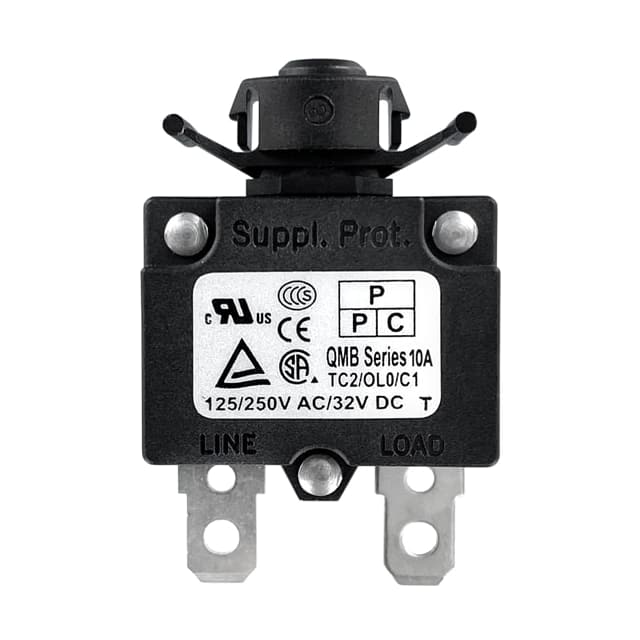 QMB-103-00ENN-3BA CIR BRKR THRM 10A 250VAC 32VDC