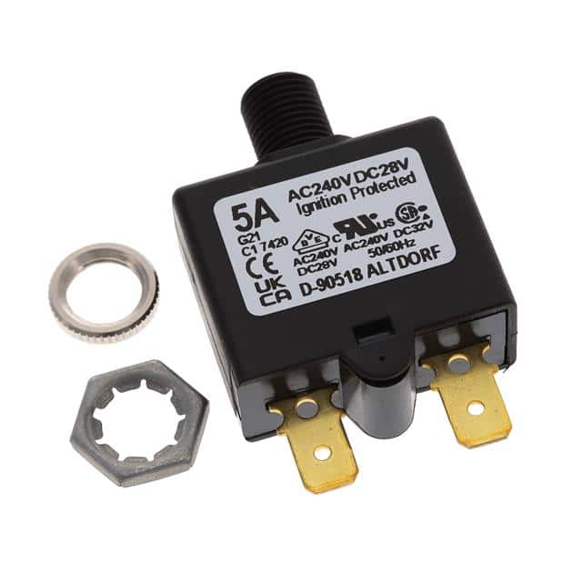 1658-G21-02-P10-5A CIR BRKR THRM 5A 240VAC/28VDC