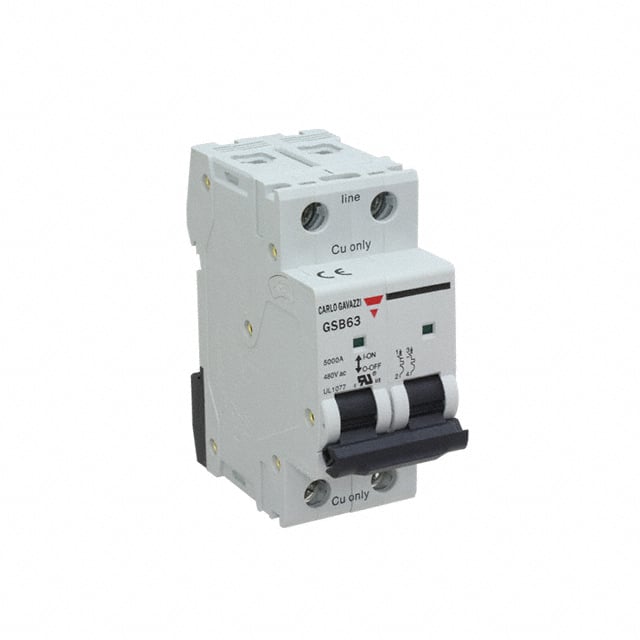 GSB632PC40 MCB UL1077 C 2P 40A
