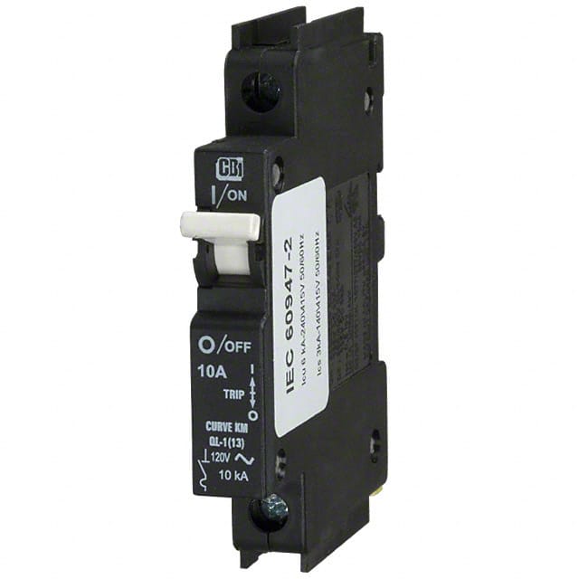 C10A1P-489 CIR BRKR MAG-HYDR 10A 240VAC