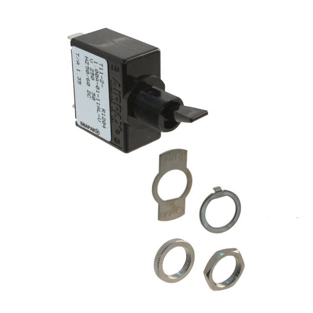 T11-2-1.00A-01-11AL-V CIR BRKR MAGHYDR 1A 250VAC 65VDC