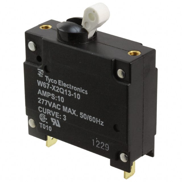 W67-X2Q13-10 CIR BRKR MAG-HYDR 10A 277VAC