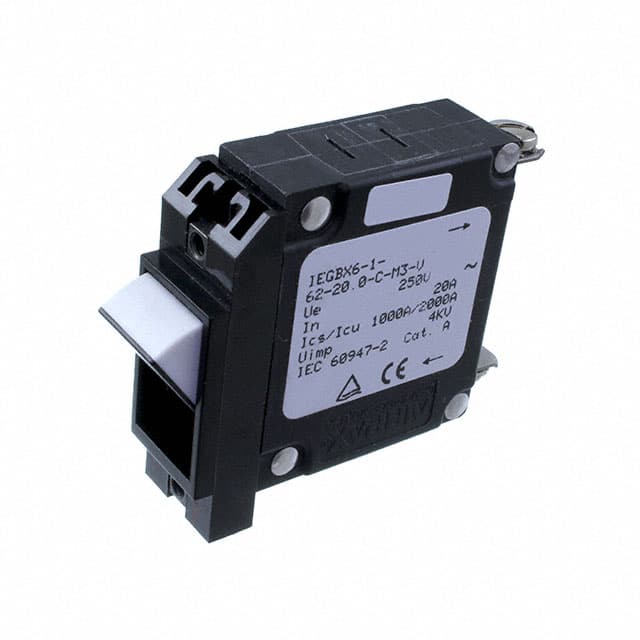 IEGBX6-1-62-20.0-C-M3-V CIR BRKR MAG-HYDR ROCKER 20A