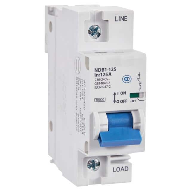 NDB1-125C125-1 A high current one pole 125 amp