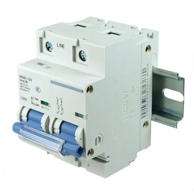 NDB1-125C63-2 A high current two pole 63 amp D