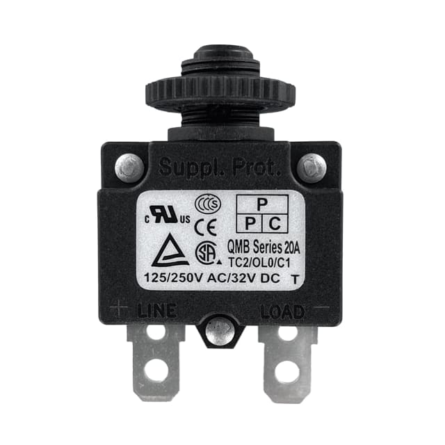 QMB-203-11C3N-3BA CIR BRKR THRM 20A 250VAC 32VDC