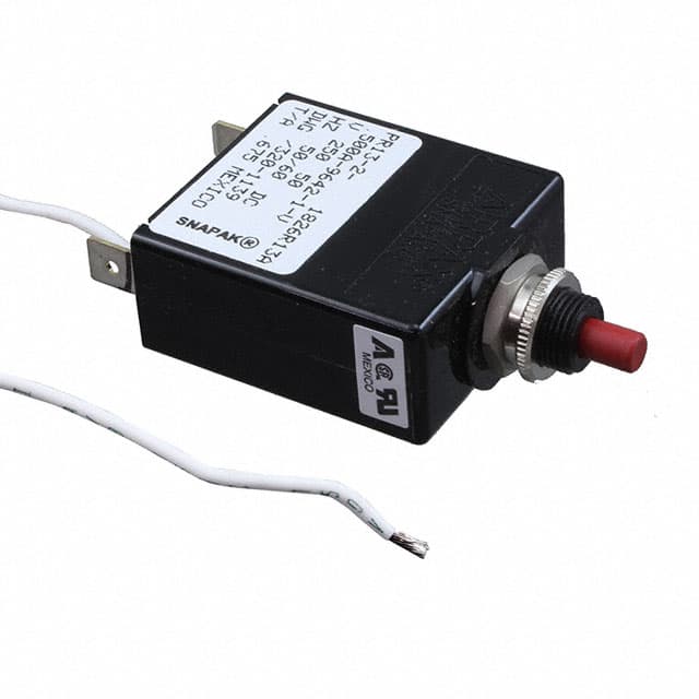 PR13-2-.500A-9642-1-V CIR BRKR MAG-HYDR PUSH-RESET