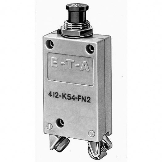 412-K54-FN2-10A CIR BRKR THRM 10A 115VAC 28VDC