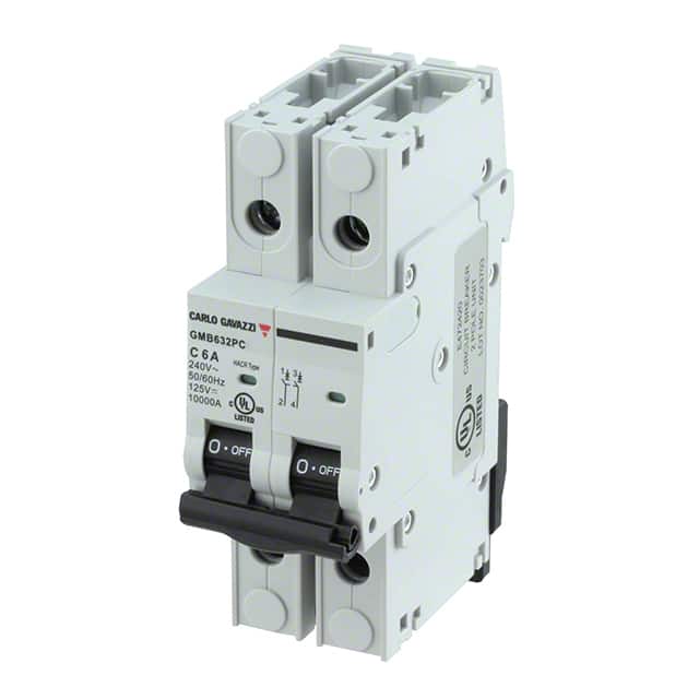 GMB632PC0.5 CIR BRK THRM 500MA 240VAC/125VDC