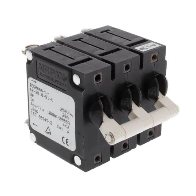 IEGH666-1-62-20.0-91-V CIR BRKR MAG-HYDR LEVER 20A
