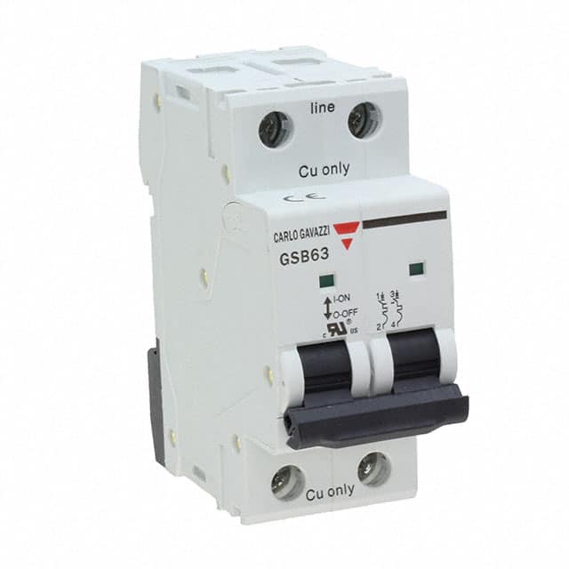GSB632PC6 MCB UL1077 C 2P 6A
