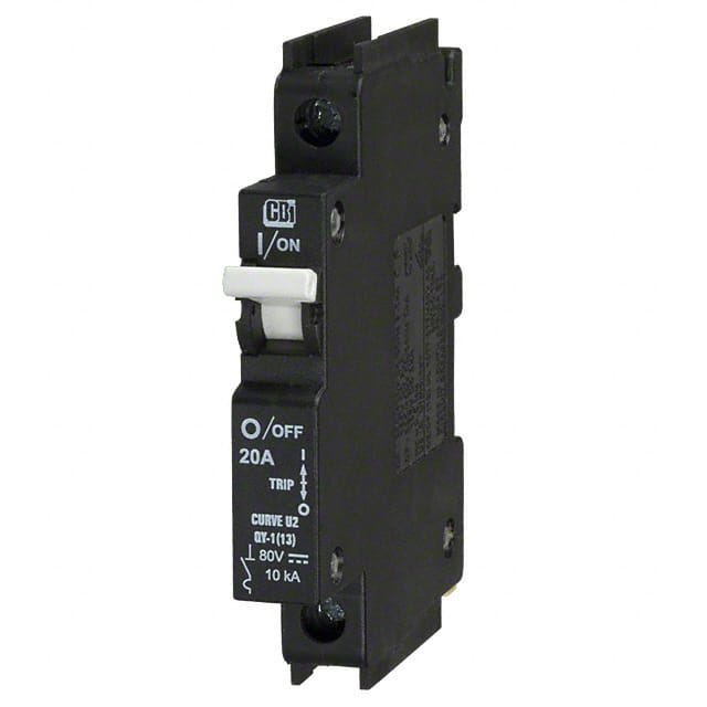 C20A1P-80VDC CIR BRKR MAG-HYDR 20A 80VDC