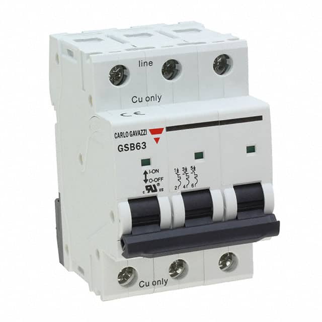 GSB633PC1 MCB UL1077 C 3P 1A