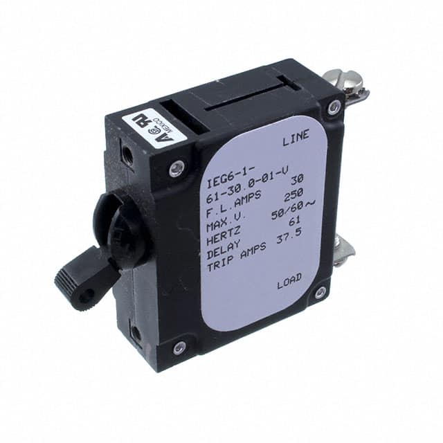 IEG6-1-61-30.0-01-V CIR BRKR MAG-HYDR LEVER 30A