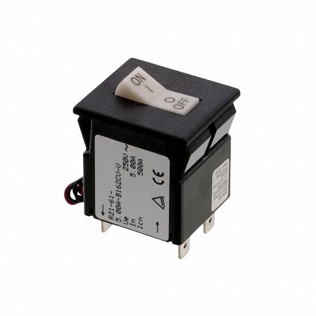 R21-61-5.00A-B162CV-V CIR BRKR MAG-HYDR 5A ROCKER