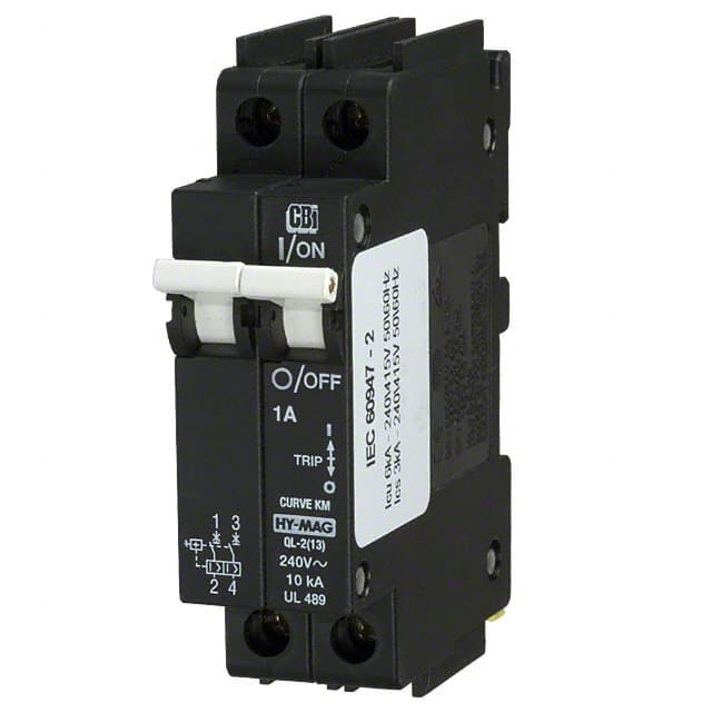 C1A2P-489 CIR BRKR MAG-HYDR 1A 240VAC