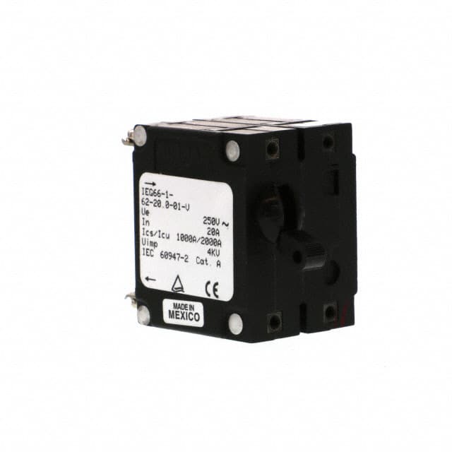 IEG66-1-62-20.0-01-V CIR BRKR MAG-HYDR LEVER 20A