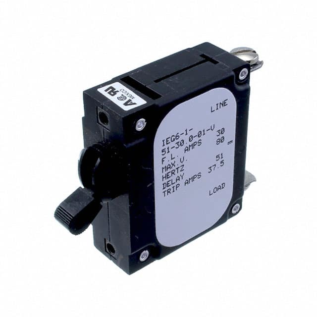IEG6-1-51-30.0-01-V CIR BRKR MAG-HYDR LEVER 30A