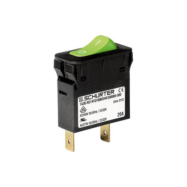 3-128-208 TA36 CIRCUIT BREAKER 1P RO 20A