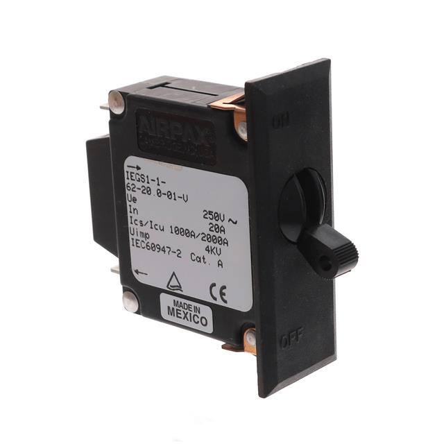 IEGS1-1-62-20.0-01-V CIR BRKR MAG-HYDR LEVER 20A