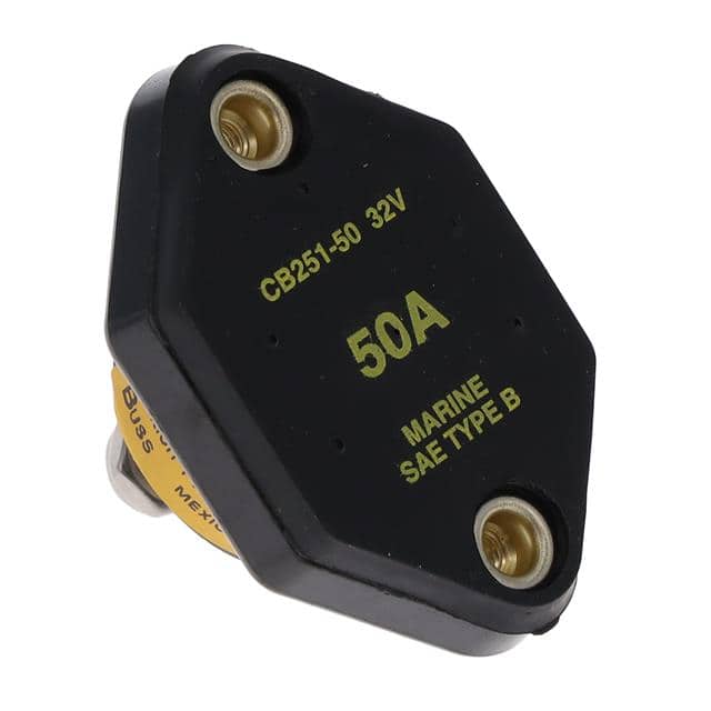 CB251-50 CIR BRKR 50A 32VDC AUTO RESET
