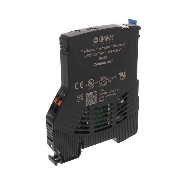 REX12D-TA2-100-DC24V-6A/6A CIR BRKR SOLID STATE 6A 24VDC