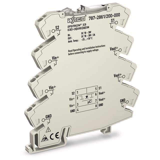 787-2861/200-000 ELECTRONIC CIRCUIT BREAKER; 1-CH