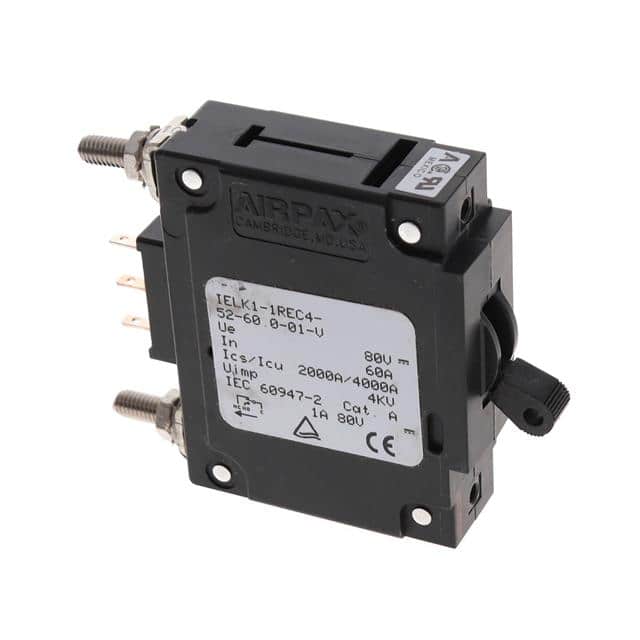 IELK1-1REC4-52-60.0-01-V CIR BRKR MAG-HYDR LEVER 60A