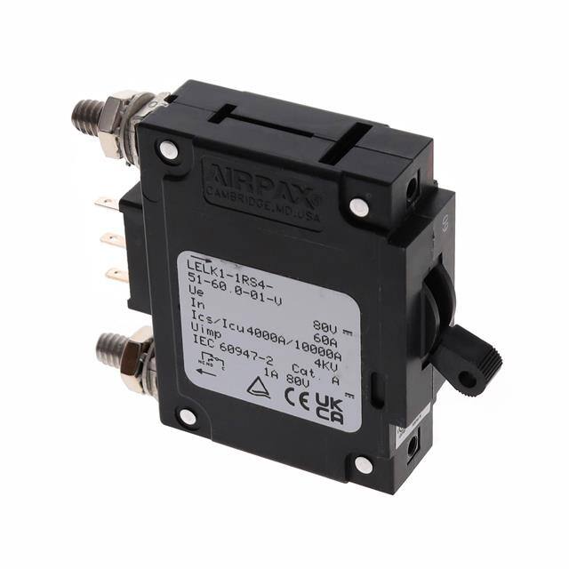 LELK1-1RS4-51-60.0-01-V CIR BRKR MAG-HYDR 60A LEVER