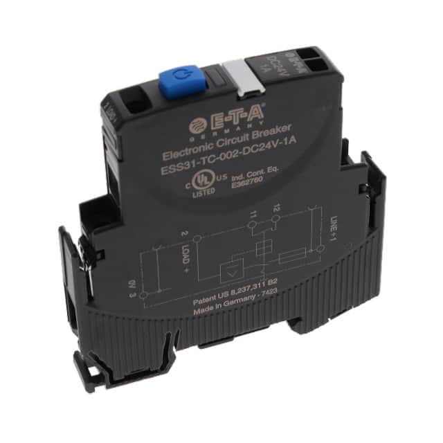 ESS31-TC-002-DC24V-1A CIR BRKR SS 1A 24VDC PUSHBUTTON