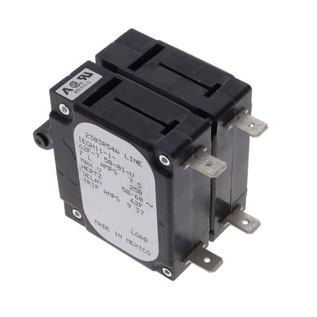 IEGH11-1-62F-7.50-01-V CIR BRKR MAG-HYDR LEVER 7.5A