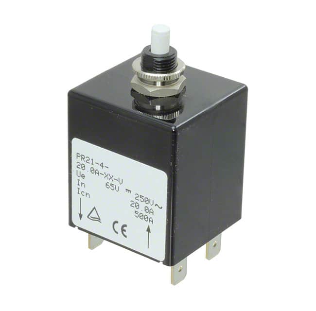 PR21-4-20.0A-XX-V CIR BRKR MAG-HYDR 20A PUSH-RESET