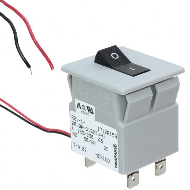 R21-1-20.0A-G182IV-V CIR BRKR MAG-HYDR 20A ROCKER