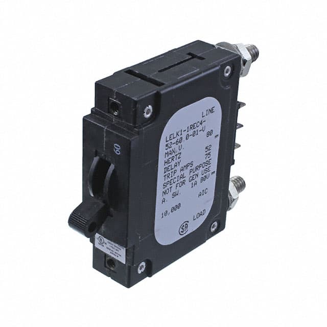 LELK1-1REC4-52-60.0-01-V CIR BRKR MAG-HYDR 60A LEVER
