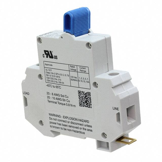 4231-T110-K0F2H-1A CIR BRKR MAG-HYDR 120VAC 1A