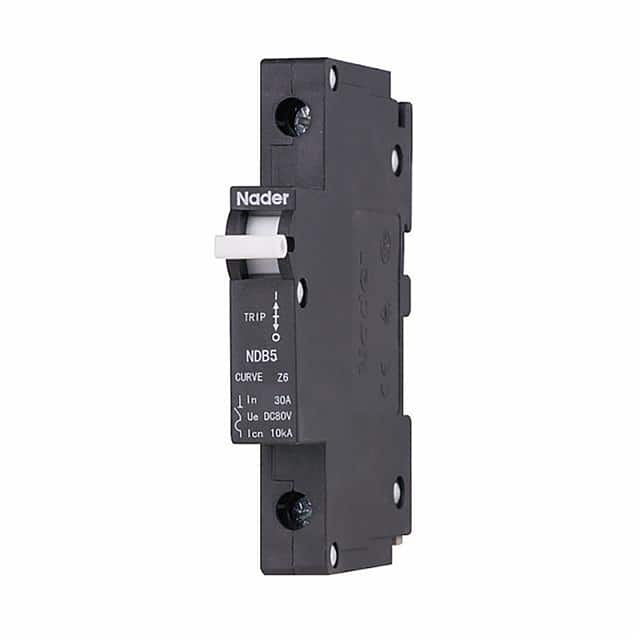 NDB5-J45-1P CIR BRK HYD MAG 5A 240VAC LVR