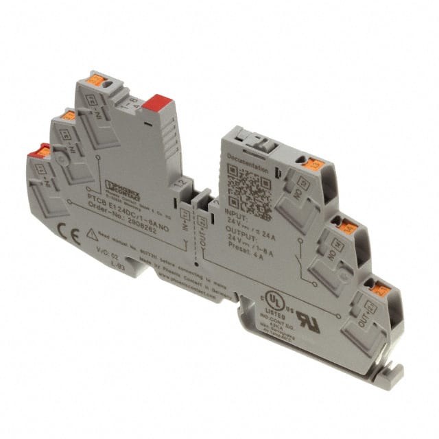 2908262 ELECT CIRCUIT BREAKER 1-8A 24VDC
