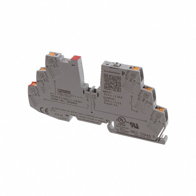 2909909 ELECT CIRCUIT BREAKER 1-3A 24VDC