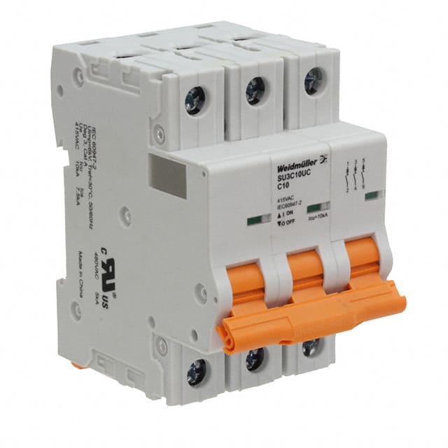 SU3C10UC CB PROTECTOR 1077 3P C 10A ACDC