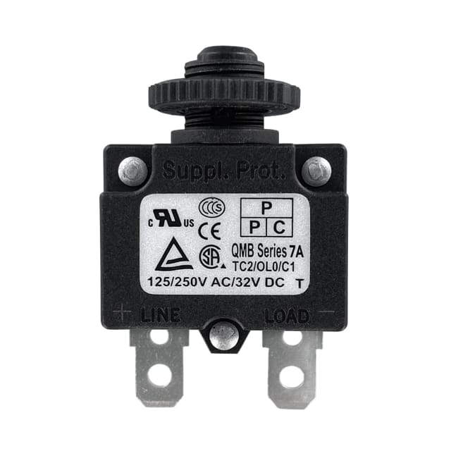 QMB-073-11C3N-3BA CIR BRKR THRM 7A 250VAC 32VDC