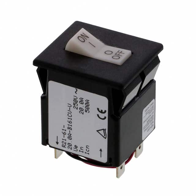 R21-61-20.0A-B161CV-V CIR BRKR MAG-HYDR 20A ROCKER