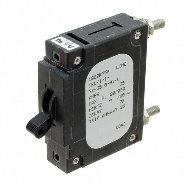IELK1-1-72-35.0-01-V CIR BRKR MAG-HYDR LEVER 35A
