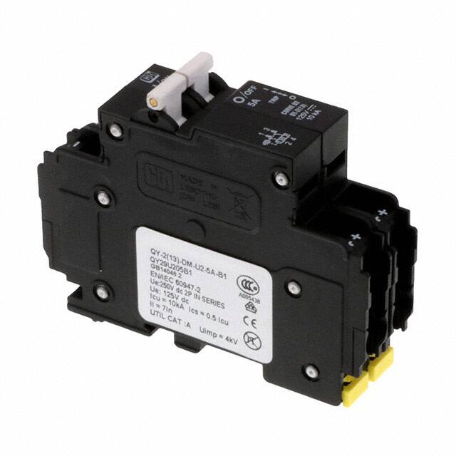 C5A2P-125VDC CIRCUIT BREAKER 5A 125VDC