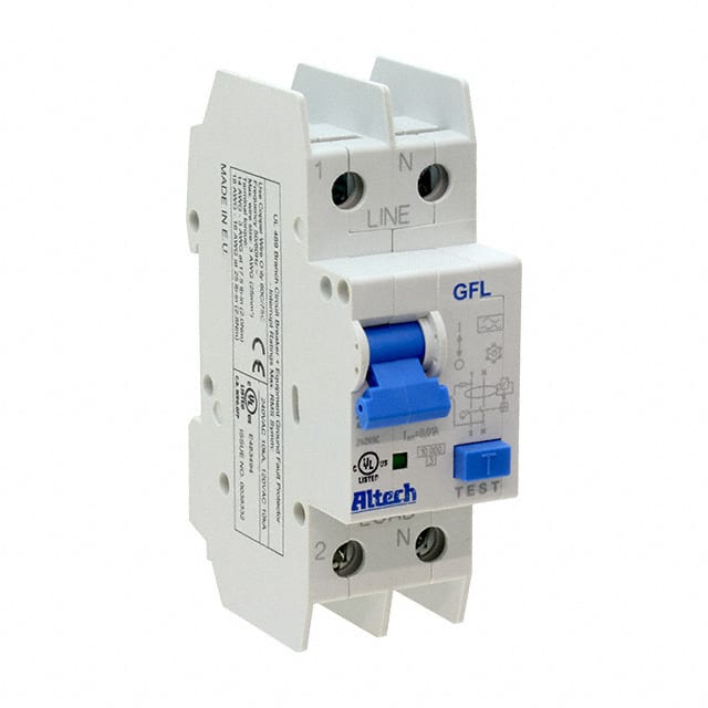 GFL2C200302 MCCB+EGFP 20A240V AC 30MA C TRIP